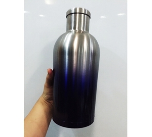 <span class=keywords><strong>Bar</strong></span> de doble pared 1L 32 oz 2L 64 oz cobre gruñones growler cerveza de <span class=keywords><strong>barril</strong></span> los contenedores de cerveza para venta de botellas - Product Image 2