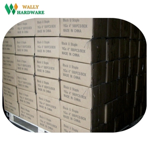 नए यू टेंट पेग्स ब्लैक टर्फ नाखून/सोड स्टेपल - Product Image 3