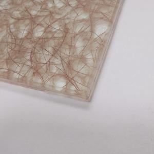 中国工場製の間仕切り壁用装飾ラミネートファブリックガラス - Product Image 6