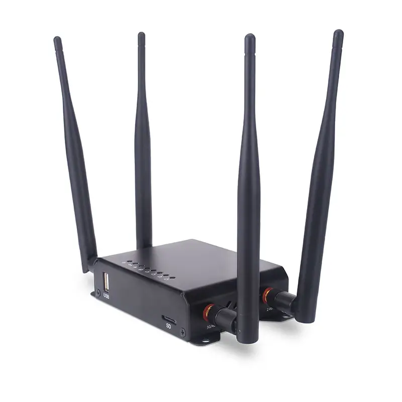 Harga Pabrik 3-5Dbi Wifi Router 4G LTE 3G Kami 826 T2 dengan Antena Eksternal LAN Port