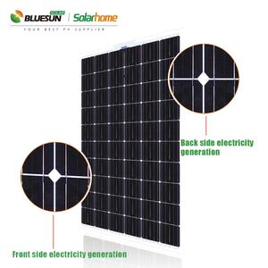 Panneau solaire transparent sans cadre Bluesun 315 W 320W 325WP 330 Watt Double vitrage Panneau solaire pour carport Pergola - Product Image 2