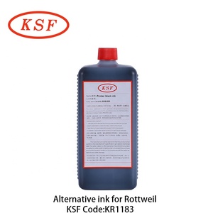 KR1183 Alternativa commercio all'ingrosso nero a getto d'<span class=keywords><strong>inchiostro</strong></span> continuo <span class=keywords><strong>inchiostro</strong></span> da stampa per rottweil - Product Image 2