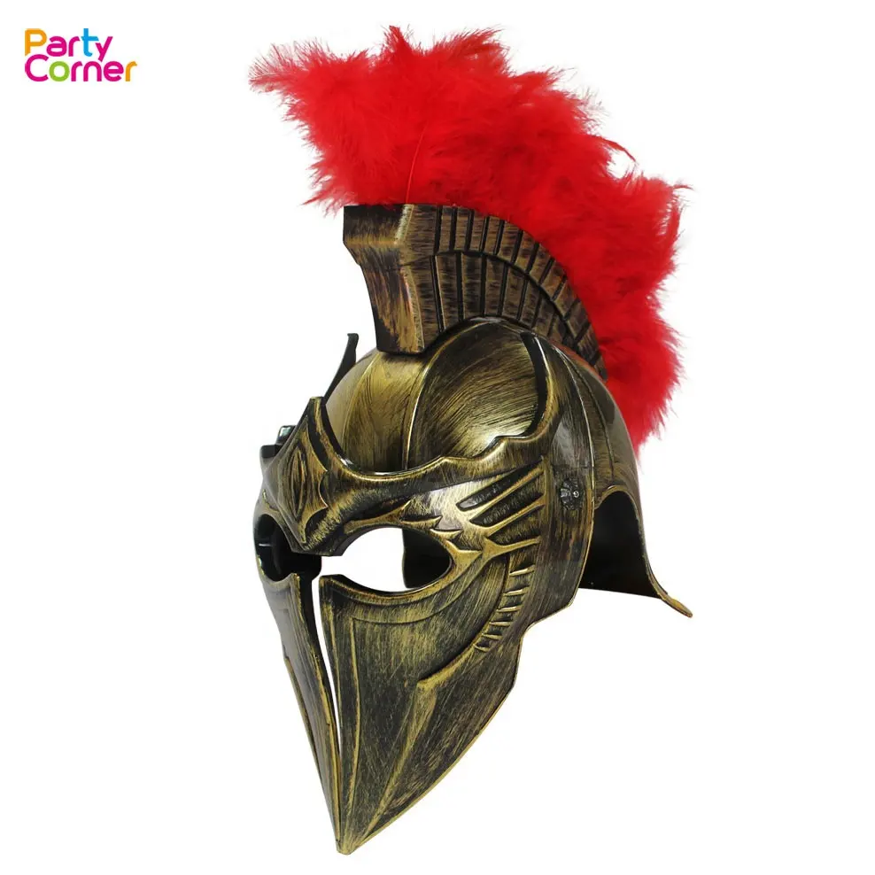 Аксессуар для костюма на Хэллоуин спартанская самурайская шляпа Римский гладиатор шлем