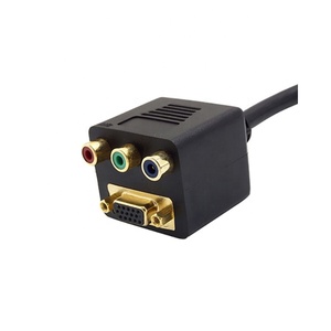 <span class=keywords><strong>Cable</strong></span> adaptador de vídeo VGA <span class=keywords><strong>RGB</strong></span> de doble enlace, 24 + 5 macho a HD de 15 pines - Product Image 3