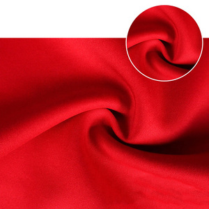 المنسوجات الصلبة المصبوغة الناعمة, منسوجات مصبوغة صلبة ناعمة soie de madine معطف مزدوج الوجه سميكة من ألياف لدنة سكوبا تيسوتي نسيج لأزياء الملابس اللباس - Product Image 6