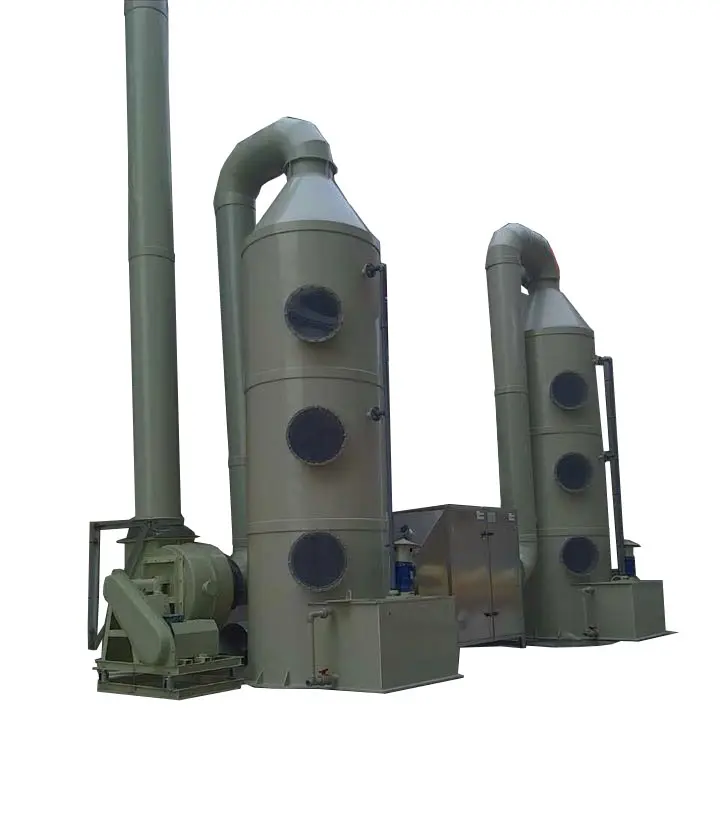 Packed Absorption Tower/Rotating-stream-tray Scrubber/Spray Tower