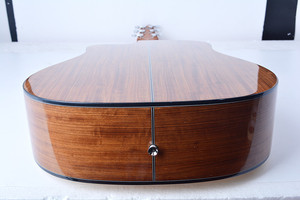 Buena calidad al por mayor madera contrachapada de nogal 6 cuerdas de acero folk estudiante guitarra acústica - Product Image 6