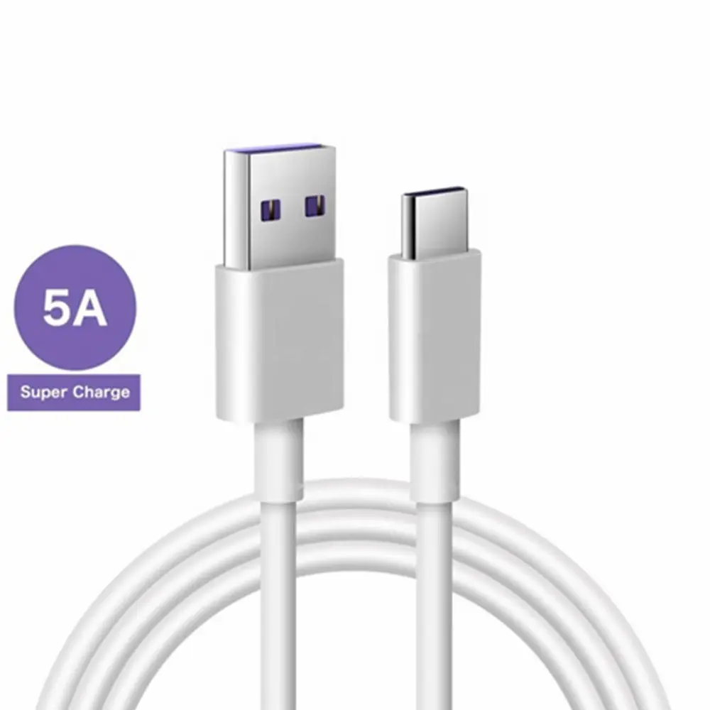 Cabo usb tipo c carregamento rápido 5a, sincronização de dados, para android, cabo tipo c de telefone celular