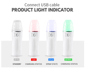 Chất Lượng Cao USB Phí Mặt Steamer Vẻ Đẹp Phun Lạnh Mist Sprayer Mặt Giữ Ẩm Hấp - Product Image 2