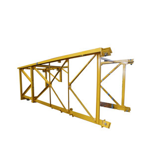 Gru a torre telescopica gabbia rampicante per gru a torre ragno con giogo telescopico e martinetto idraulico/pompa cilindro - Product Image 3
