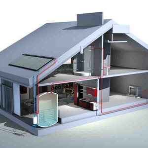 Sistemas solares de água quente divididos de 100l-500l, coletor <span class=keywords><strong>solar</strong></span> com certificação de marca solarkey - Product Image 1