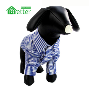 Neue Ankunft Haustier Frühjahr Hund Hemd Kleidung Striped Dünne Haustier Hund Shirt Gute Qualität Custom <span class=keywords><strong>Dog</strong></span> Shirt - Product Image 5