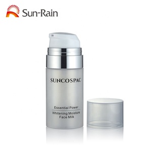 Proveedor Chino de lucency blanco 30 ml de plata botella sin aire de la bomba del animal doméstico 30 ml - Product Image 1