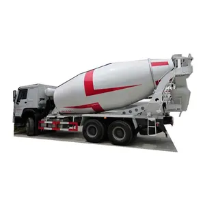 CLW HOWO Persediaan Konstruksi Truk Mixer Drum Drum Beton Truk Mixer Semen 6 8 10 12 14 18 20 Harga Meter Kubik