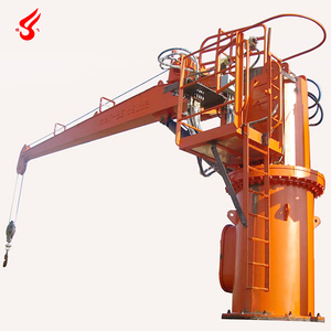 Sea ina Boom telescopic Sea boat crane hydraulic - Product Image 2