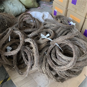 F-4255 Naturel Vigne Rotin Couronnes Anneau Cercle <span class=keywords><strong>De</strong></span> Noël Tenture Murale - Product Image 2