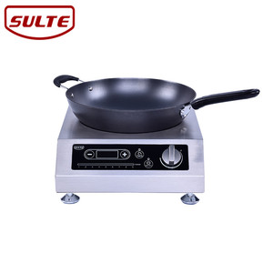Plaque de verre et <span class=keywords><strong>le</strong></span> boîtier en acier inoxydable induction station <span class=keywords><strong>wok</strong></span> cuisinière à induction - Product Image 1