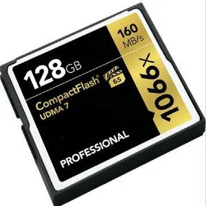 Profesional tarjeta Compact Flash CF tarjeta de memoria 1066X UDMA 7 4 K VPG-65 160 MB/S 128 GB