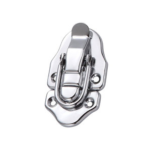 Fermeture à loquet robuste et professionnelle en acier inoxydable chromé pour boîte à outils en bois, valise et étui <span class=keywords><strong>classique</strong></span> - Product Image 4