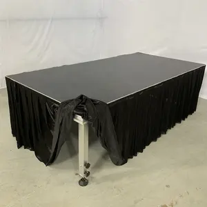 1.22x1.22 , 1x2m portable stage malaysia with adjustable folding leg