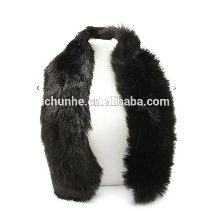 rabbit fur scarf ladies neck warmer fake faux fur infinity winter scarf