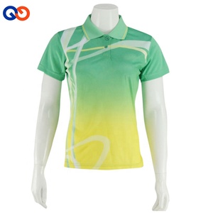 Personnalisé deux couleur polo style chemise impression - Product Image 6