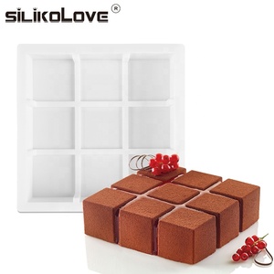 DIY Della Torta Del Silicone Della Muffa 3D Pan Irregolarità Geometria di Grandi Dimensioni Della Torta Del Silicone <span class=keywords><strong>Stampi</strong></span> Piazza <span class=keywords><strong>Per</strong></span> Le <span class=keywords><strong>Torte</strong></span> <span class=keywords><strong>Stampi</strong></span> decora gli attrezzi - Product Image 1