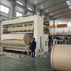 Máquina de fabricación de papel Kraft, precio de fábrica de China, máquina de fabricación de papel corrugado en el mercado de la India