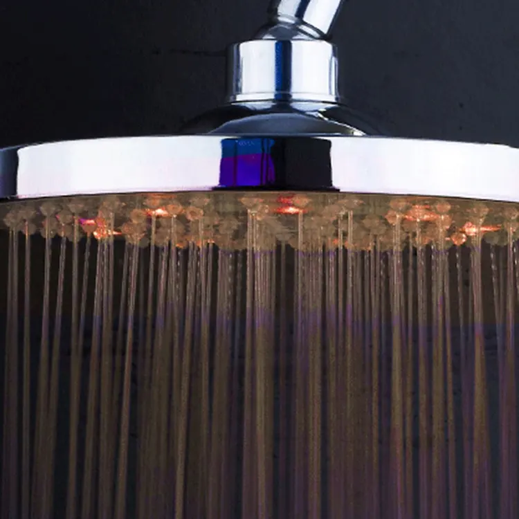 Rainfall bathroom showerhead led rain shower head