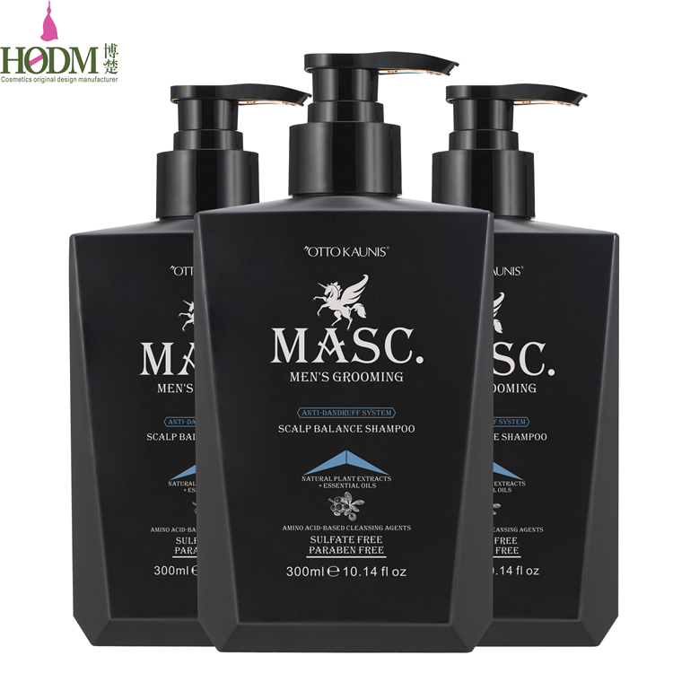 OTTO KAUNIS MASC. Система против перхоти шампунь для баланса кожи головы дизайн для мужчин ежедневное использование