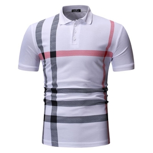 OEM conception Nouvelle Britannique polo loisirs Confortable en coton à la mode en gros <span class=keywords><strong>treillis</strong></span> hommes chemises - Product Image 2
