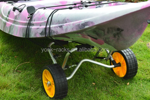 YONK 10 \ "Ruedas de playa de espuma PU sólida Neumáticos de plástico para Kayak Cart/Trolley/<span class=keywords><strong>Dolly</strong></span> - Product Image 5