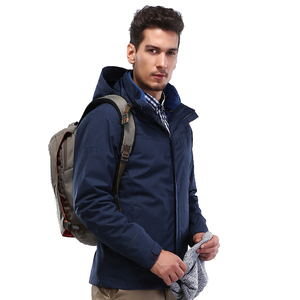 Fabricante de ropa de invierno al aire libre chaqueta impermeable 3 en <span class=keywords><strong>1</strong></span> chaqueta - Product Image 6
