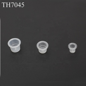 Plastica trasparente L <span class=keywords><strong>M</strong></span> S Size Microblading Ink Caps accessori Pigment Cups Bag Packed Tattoo Ink Cups per Beauty Studio - Product Image 1