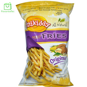 Eco Friendly PE <strong>Laminated</strong> <strong>Pouch</strong> for Coconut and Potato Chips Snack Packaging with Heat Seal Tear Notch Customizable Size - Product Image 2