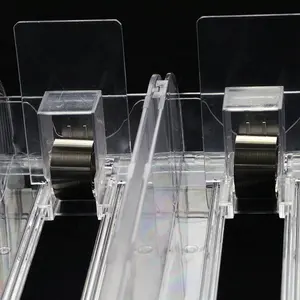 Empurradores de cigarro transparentes de plástico, amostras gratuitas para varejo