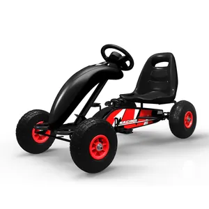 2019 new design kids ride on toy racing pedal go cart