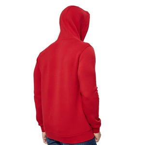 Personalizado en blanco de manga larga gruesa tela bolsillos Super Flex de invierno cálido rojo blanco sudaderas - Product Image 6