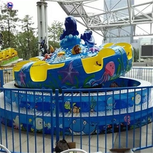 Océano tema familia Parque de Atracciones juegos 22 asientos eléctricos de disco giratoria para la venta - Product Image 1