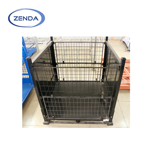 <span class=keywords><strong>Palette</strong></span> cage métal chevalets vinasse de stockage boîte industrielle - Product Image 1