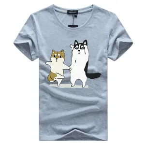 China kauft Kleidung Herren Baumwolle T-Shirt Druck