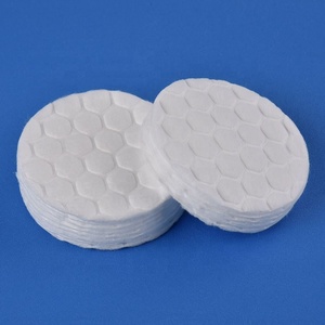 Tampons démaquillants pour le visage en coton biologique doux et non pelucheux Yafeng YF201 - Grande taille - Product Image 3