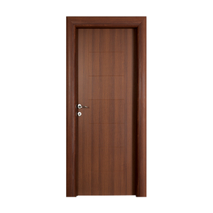 Simple design <span class=keywords><strong>teck</strong></span> en bois <span class=keywords><strong>massif</strong></span> portes design intérieur porte en bois - Product Image 6