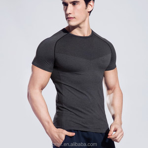<span class=keywords><strong>เสื้อ</strong></span>ยืดสีขาวล้วนสำหรับผู้ชาย<span class=keywords><strong>เสื้อ</strong></span>ออกกำลังกายโพลีเอสเตอร์แบบสลิมฟิตสำหรับผู้ชาย - Product Image 2