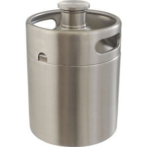 الفولاذ المقاوم للصدأ مصغرة برميل برميل مع الهدر 64 Oz ، بيرة كرافت الخفافيش Brewy 2 لتر برميل ، الطفل حاوية البيرة - Product Image 2