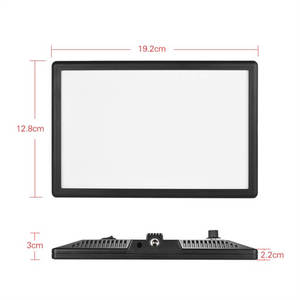 Lampe de studio photo Viltrox L116T pour appareil photo, lumière bicolore, mini panneau lumineux pour studio DSLR, pour <span class=keywords><strong>YouTube</strong></span>, diffusion en direct, appareil photo - Product Image 2