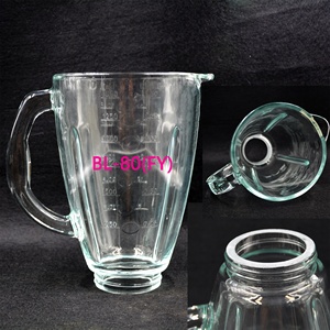 BL-80(FY) licuadora de buena calidad jarra de vidrio, vasos de vidrio, jarra exprimidora de 1,25l para licuadora Oster - Product Image 1