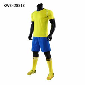 Children Online Men sports sublimation print soccer jersey football set new model - Product Image 3