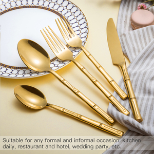 Vendita calda set di <span class=keywords><strong>posate</strong></span> in acciaio inox oro manico forchetta cucchiaio cucchiaio e oro cerchio piatto in ceramica per il matrimonio - Product Image 2