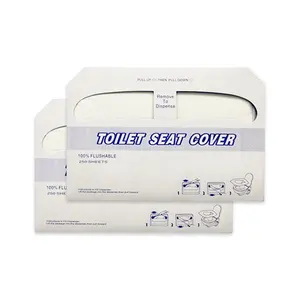 sanitary disposable flushable paper toilet seat cover